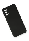 Realme 7 Pro Kılıf Nano içi Kadife Silikon - Siyah