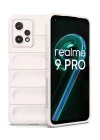 Realme 9 Pro 5G Kılıf Optimum Silikon - Krem