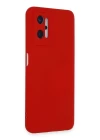 Realme 9i 4G Kılıf Nano içi Kadife Silikon - Kırmızı