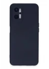 Realme 9i 4G Kılıf Nano içi Kadife Silikon - Lacivert