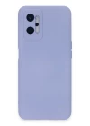 Realme 9i 4G Kılıf Nano içi Kadife Silikon - Lila