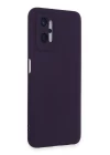 Realme 9i 4G Kılıf Nano içi Kadife Silikon - Mor