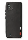 Realme C11 2021 Kılıf Loop Deri Silikon - Siyah