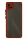 Realme C11 2021 Kılıf Montreal Silikon Kapak - Kırmızı