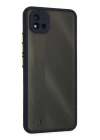 Realme C11 2021 Kılıf Montreal Silikon Kapak - Lacivert