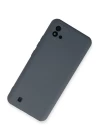 Realme C11 2021 Kılıf Nano içi Kadife Silikon - Gri