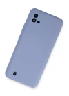 Realme C11 2021 Kılıf Nano içi Kadife Silikon - Lila