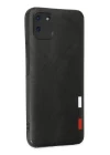Realme C11 Kılıf Loop Deri Silikon - Siyah