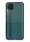 Realme C11 Kılıf Miami Şeffaf Silikon - Lacivert