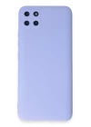 Realme C11 Kılıf Nano içi Kadife Silikon - Lila