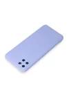 Realme C11 Kılıf Nano içi Kadife Silikon - Lila