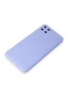 Realme C11 Kılıf Nano içi Kadife Silikon - Lila