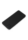 Realme C11 Kılıf Nano içi Kadife Silikon - Siyah