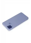 Realme C15 Kılıf Nano içi Kadife Silikon - Lila