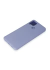 Realme C15 Kılıf Nano içi Kadife Silikon - Lila