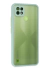Realme C21 Kılıf Montreal Silikon Kapak - Turkuaz