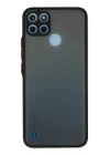 Realme C21Y Kılıf Montreal Silikon Kapak - Siyah