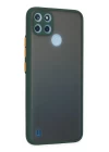 Realme C21Y Kılıf Montreal Silikon Kapak - Yeşil