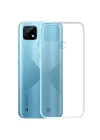 Realme C25 Kılıf Lüx Şeffaf Silikon