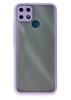 Realme C25 Kılıf Montreal Silikon Kapak - Mor