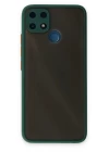 Realme C25 Kılıf Montreal Silikon Kapak - Yeşil