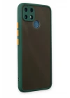 Realme C25 Kılıf Montreal Silikon Kapak - Yeşil