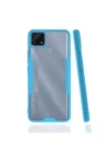Realme C25 Kılıf Platin Silikon - Mavi