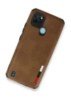 Realme C25Y Kılıf Loop Deri Silikon - Kahverengi