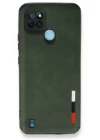 Realme C25Y Kılıf Loop Deri Silikon - Yeşil