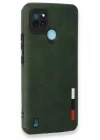 Realme C25Y Kılıf Loop Deri Silikon - Yeşil