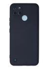 Realme C25Y Kılıf Nano içi Kadife Silikon - Lacivert