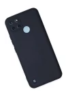 Realme C25Y Kılıf Nano içi Kadife Silikon - Lacivert