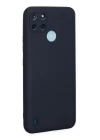 Realme C25Y Kılıf Nano içi Kadife Silikon - Lacivert