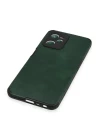 Realme C35 Kılıf Loop Deri Silikon - Yeşil