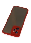 Realme C35 Kılıf Montreal Silikon Kapak - Kırmızı
