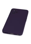 Realme C35 Kılıf Nano içi Kadife Silikon - Mor