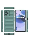 Realme C35 Kılıf Optimum Silikon - Koyu Yeşil