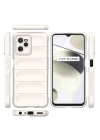 Realme C35 Kılıf Optimum Silikon - Krem