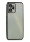 Realme C35 Kılıf Razer Lensli Silikon - Siyah
