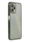 Realme C35 Kılıf Razer Lensli Silikon - Yeşil