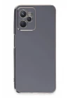 Realme C35 Kılıf Volet Silikon - Mavi