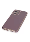 Realme C35 Kılıf Volet Silikon - Mor