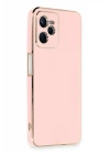 Realme C35 Kılıf Volet Silikon - Pembe