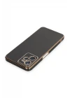 Realme C35 Kılıf Volet Silikon - Siyah