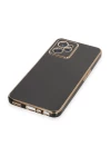 Realme C35 Kılıf Volet Silikon - Siyah