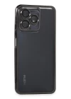 Realme C53 Kılıf Lensli Silikon - Siyah