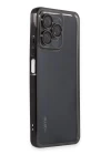Realme C53 Kılıf Lensli Silikon - Siyah