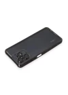 Realme C53 Kılıf Lensli Silikon - Siyah