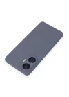 Realme C55 Kılıf Nano içi Kadife Silikon - Gri