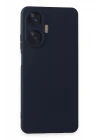 Realme C55 Kılıf Nano içi Kadife Silikon - Lacivert